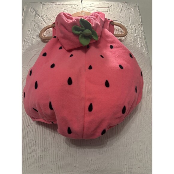 Carter’s Halloween Pink Strawberry Costume 2 Piece Size 12M - Picture 5 of 7